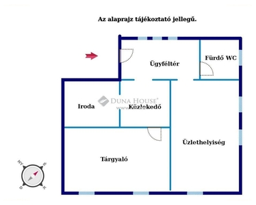 Budapest, ingatlan, üzleti ingatlan, 54 m2, 21.000.000 Ft