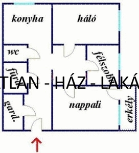 Eladó átlagos állapotú panel lakás - Dunakeszi