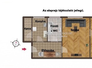 Belváros, Debrecen, ingatlan, lakás, 59 m2, 48.000.000 Ft