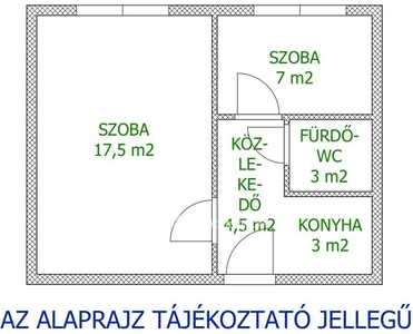 Debrecen, ingatlan, lakás, 35 m2, 27.500.000 Ft