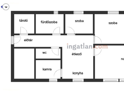 Egyetemváros, Veszprém, ingatlan, lakás, 82 m2, 69.500.000 Ft