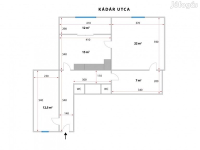 XIII. Kerület, Szent István körút közelében, 79 m2-es, 2. emeleti,