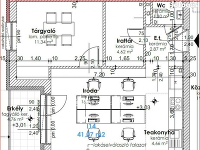 43 nm-es lakás eladó Győr