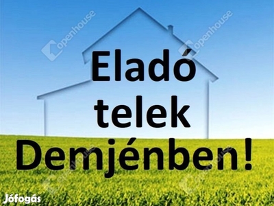 Demjén, eladó telek