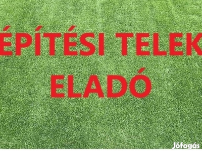 Építési telek eladó!