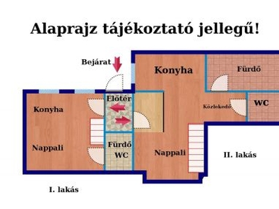 Eladó Lakás, Budapest 7 kerület 7. kerület - Belső két szintes - felújított - energia takarékos - dizájn lakás