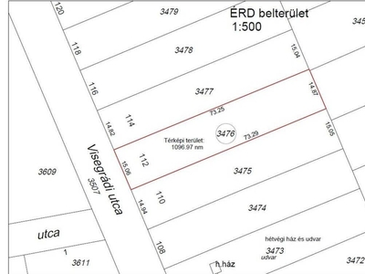 Építési telek - Érd Parkváros - Érd, Pest - Telek, föld