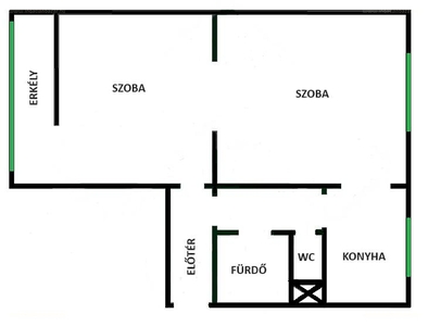 Kelenföld, Budapest, ingatlan, lakás, 48 m2, 44.500.000 Ft