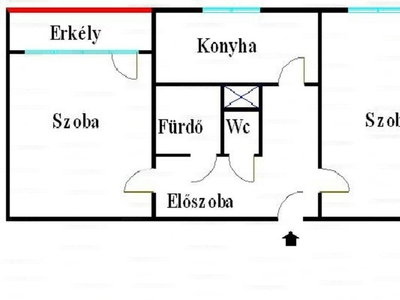 Eladó 52 m2-es két szobás, erkélyes lakás Székesfehérvár - Tóvárosi - Székesfehérvár, Fejér - Lakás