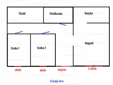 Eladó utcai bejáratos üzlethelyiség - XIII. kerület, Csángó utca 11.