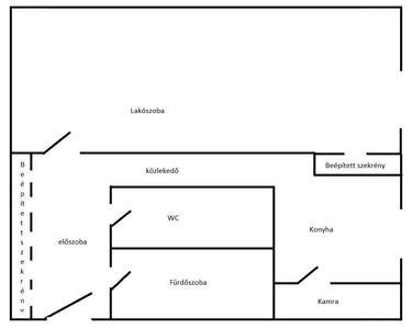 Kalocsa, ingatlan, lakás, 38 m2, 17.500.000 Ft