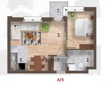 újépítésű, Újpest, Budapest, ingatlan, lakás, 42 m2, 48.300.000 Ft