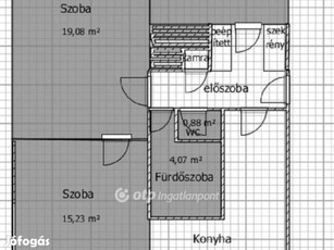 Ajkai 63 nm-es lakás eladó