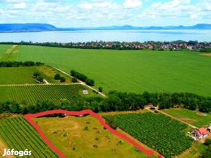 Balaton panormámás Birtok Balatonkeresztúr 7000m2 Házzal Villannyal