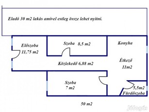 Eladó 45 nm-es ház Debrecen