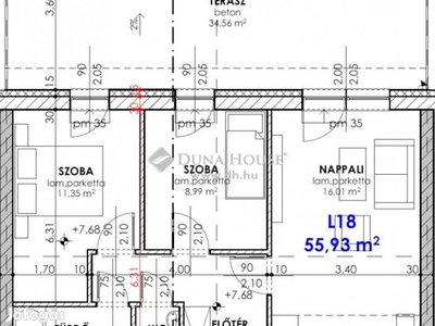 Csornai eladó 55 nm-es lakás