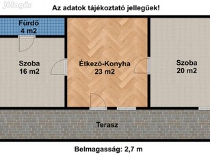 Eladó 63 nm-es Felújított Családi ház Ráckeve