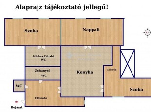 Eladó téglalakás Budapest, V. kerület, Honvéd utca, 5. emelet