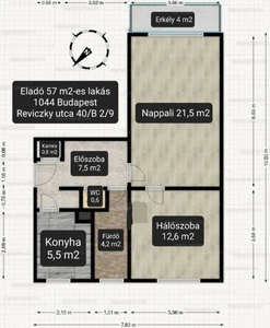 Eladó csúsztatott zsalus - IV. kerület, Reviczky utca 40/B