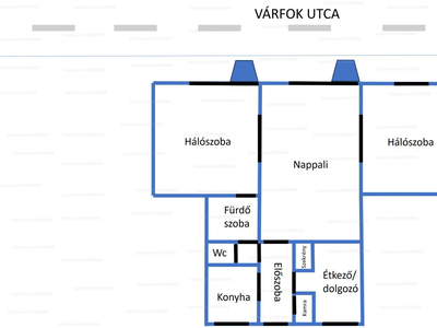 Kiadó tégla lakás - I. kerület, Várfok utca 5.