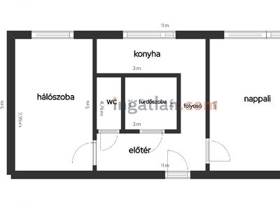 Déli lakótelep, Százhalombatta, ingatlan, lakás, 55 m2, 35.900.000 Ft