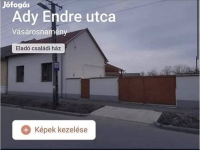 Eladó családi ház Vásárosnamény