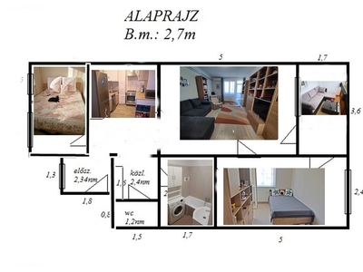 Hajdúszoboszló, ingatlan, lakás, 58 m2, 33.990.000 Ft