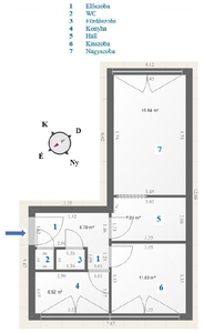 Sopron, ingatlan, lakás, 53 m2, 155.000 Ft