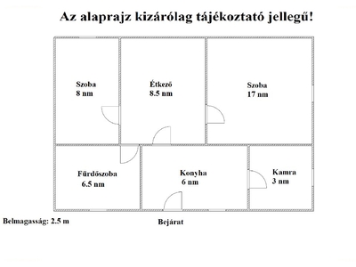 Abádszalók, ingatlan, ház, 49 m2, 8.000.000 Ft