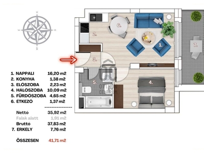 Angyalföld, Budapest, ingatlan, lakás, 37 m2, 57.990.000 Ft