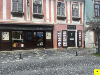 Eladó üzlethelyiség Kőszeg, Kőszeg belvárosában 101 m2-es üzlethelyiség kedvező áron eladó