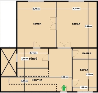 Kelenföld, Budapest, ingatlan, lakás, 80 m2, 69.900.000 Ft