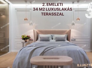 újépítésű, Kecskemét, ingatlan, lakás, 34 m2, 54.500.000 Ft