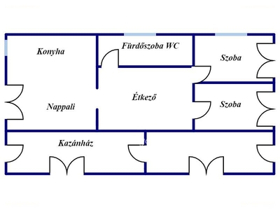 Hajdúhadház, ingatlan, ház, 100 m2, 15.000.000 Ft