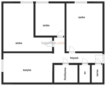 Komárom, ingatlan, lakás, 56 m2, 31.873.000 Ft