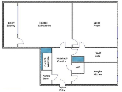 Nagytétény, Budapest, ingatlan, lakás, 55 m2, 32.500.000 Ft