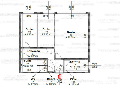 Kiadó panel lakás - IV. kerület, Pozsonyi utca 6.