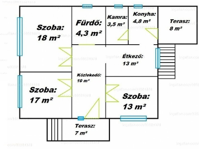 Tápiószecső, ingatlan, ház, 100 m2, 37.900.000 Ft