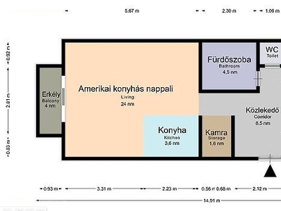 Alsórákos, Budapest, ingatlan, lakás, 62 m2, 62.900.000 Ft