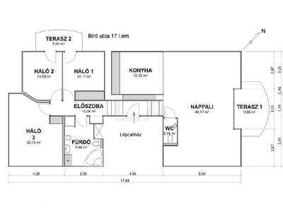 Kissvábhegy, Budapest, ingatlan, lakás, 125 m2, 615.000 Ft