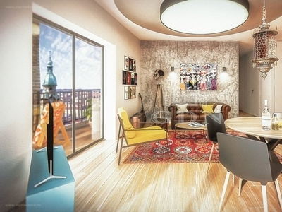 újépítésű, Corvin negyed, Budapest, ingatlan, lakás, 30 m2, 53.100.000 Ft