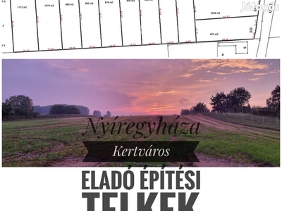 Eladó Kertvárosi építési telek