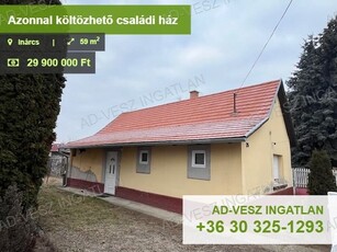 Eladó családi házInárcs