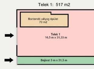 Eladó telekBudapest, XVII. kerület, Rákoscsaba