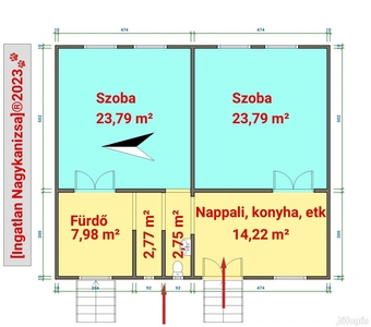 Nagykanizsa Maort telepi ~90 m2-es polgári családi ház várja új tulajd - Nagykanizsa, Zala - Ház