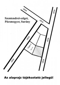 Eladó telek Pócsmegyer, Pázsit út