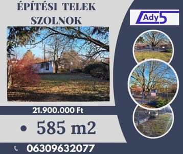 Eladó telek Szolnok