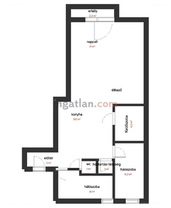 Istvánmező, Budapest, ingatlan, lakás, 56 m2, 66.900.000 Ft