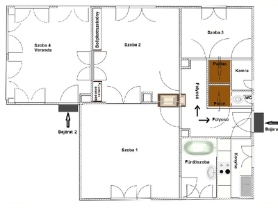 Dunabogdány, ingatlan, ház, 92 m2, 49.800.000 Ft