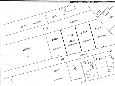 Eladó lakóövezeti telek - Tiszafüred, Őrhalom utca 2132/4,